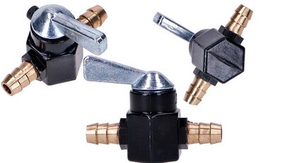 Ruční palivový ventil 8mm - univerzální