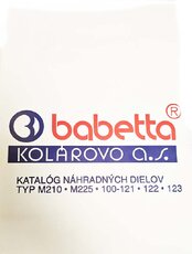 Katalog Babetta test 210 titulek