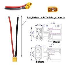 Konektor XT30 5x samec 5x samice