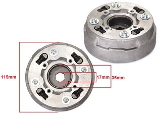 Spojka poloautomatická pro motor 110/125 s poloautomatickou spojkou 18zubů