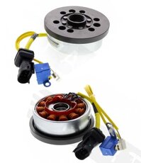 Stator a rotor pro Piaggio Malaguti Vodou chlazené