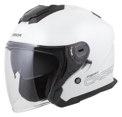 Prilba Jet Tech 2.0 Solid, CASSIDA (BÍLÁ/ČERNÁ/ŠEDÁ)