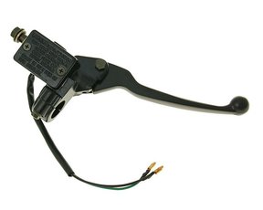 Brzdová pumpa pravá černá - komplet