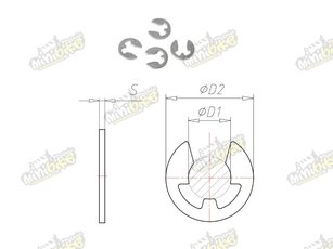 Poistný kroužek pro hřídele 2,3mm