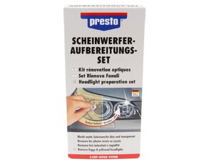 Čisticí sada Presto pro světlomety