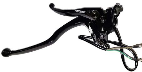 Páčka levá s ruční brzdou Dinli 190087-00 SDL450-219