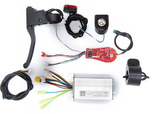 Kontroler s displejem světly a páčkami 36V 350W