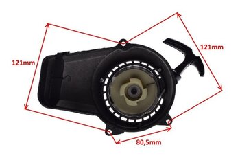 Startér na minibike, minikros a quadrino typ2 kovový