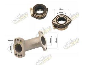 Univerzální nastavitelná příruba karburátoru