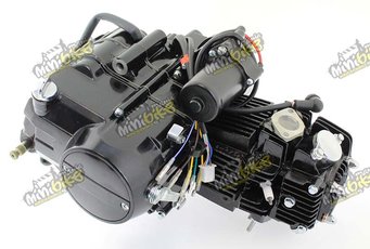 Motor Pitbike Cross 125cc 4rychlosti s elektrickým startérem a kompletním zapalováním