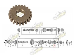 Ozubené kolečko 21z 4 převodového stupně na sekundárním hřídeli