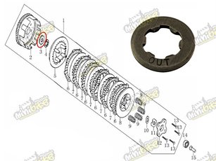 Podložka matice spojkového koše O28x2.6 pro ZS W150