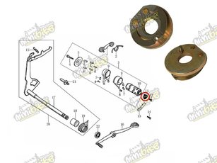 Podložka pro uchycení řadicího bubnu pro ZS W150 88004-G011-0000