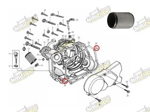 Vymezovací pouzdro 8x12x6.3mm pro ZS W150