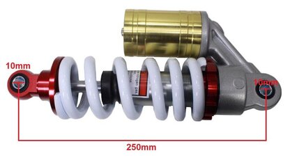 Tlumič 250mm pitbike zadní