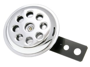 Klakson 12V univerzální houkačka Chrom