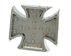 Zadní světlo LED chrom Cross