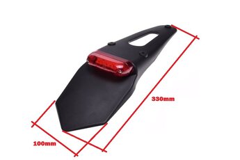 Zadní světlo LED s blatníkem