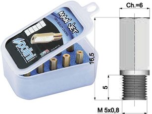 Hlavní tryska pro Keihin PWK karburátor sada od 100 do 118 Polini