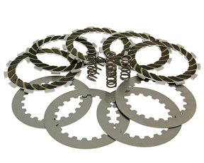 Spojkové lamely set zesílené +20% pro Derbi EBE, EBS, D50B0