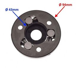 Startovací volnoběžka pro Yamaha YBR125