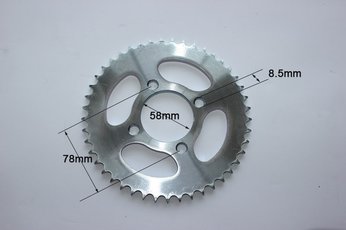 Rozeta 428 43T pro Keeway RKV 125