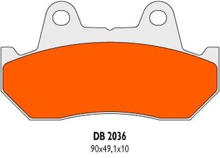 Brzdové obložení DB2036RDN pro Honda Helix CN 250 Fusion Spazio