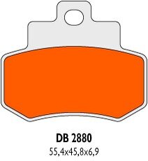 Brzdové obložení Delta Braking Sinter DB2880RDN