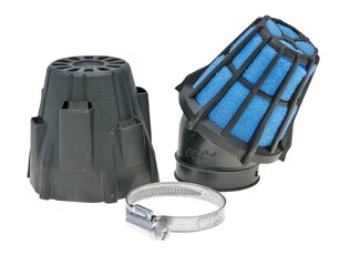 Vzduchový filtr 46mm zahnutý zakrytý Polini