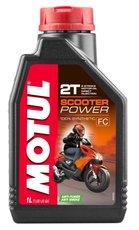 Olej pro skútry Motul Scooter Power 100% syntetický 2T 1L API TC JASO FD