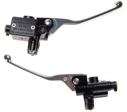 Brzdová pumpa pravá s držákem zpětného zrcátka M8 Piaggio FLY125