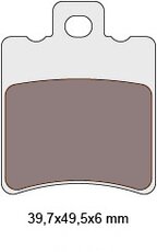 Brzdové obložení organické pro Aprilia Malaguti MBK Piaggio Yamaha