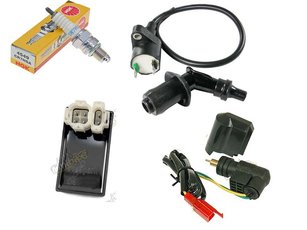 CDI zapalování kompletní elektronika na skútry GY6 50cc 139QMB