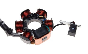 Stator pro Piaggio, Gilera, Zip, Vespa 6 cívek do roku 1999