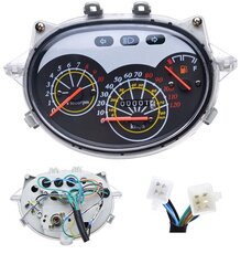 Tachometr s otáčkoměrem pro skútry QT6