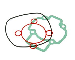 Sada těsnění 50ccm pro Piaggio LC 4-hranatý