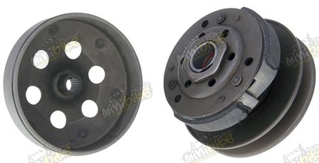 Spojka komplet 107mm GY6 50cc 139QMB, Peugeot, Honda, Kymco +zvon