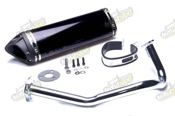 Výfuk pro skútry GY6 50cc s DBkillerem