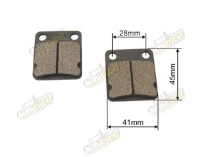 Brzdové obložení na Bashan zadní