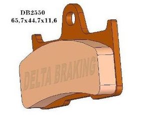 Brzdové obložení zadní Gladiator X5/ X6/ X8/ X450/ X520/ X550/ RX510/ RX530 UTV530