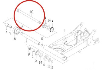 Šroub do kyvky 94610-15280-B