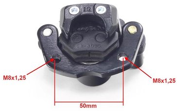 Přední levý brzdový třmen ATV125 minirocket