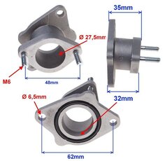 Příruba karburátoru PZ27