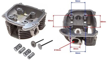 Hlava 62,4mm 200cc Shineray 200ST-9