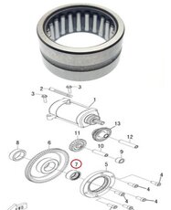 Ložisko jehlové RNA49/22 30401-02800