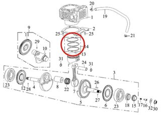 Pístní kroužky 78mm SMC Jumbo R5