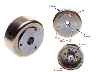 Rotor Shineray XY300ste 130/103mm
