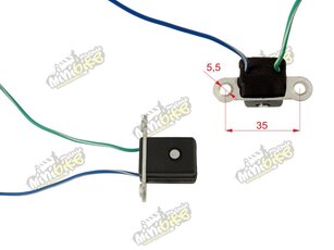 Snímač jiskry olejotěsný impedance cca 142ohm