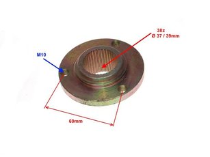 Držák zadního brzdového kotouče pro Shineray XY300STE 20762112