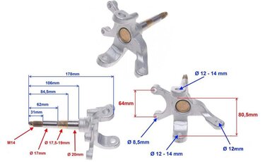 Jehlice 250STXE levá Jehlice 250STXE levá